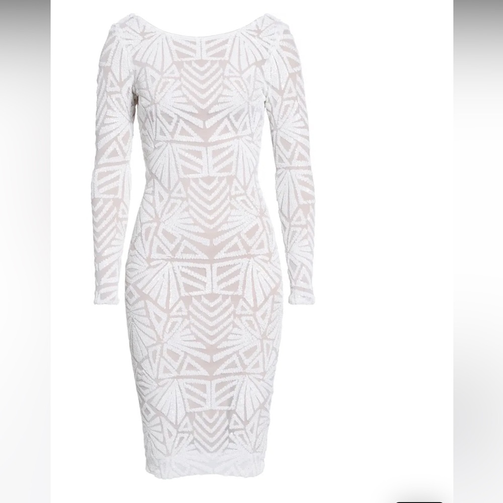 NEW Dress the Population sequin dress